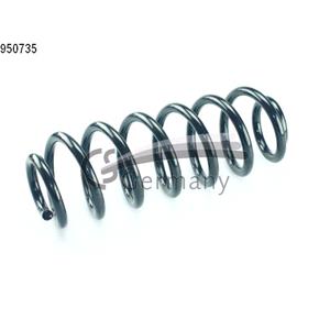 Coil Springs, CS Germany Rear Coil Spring (Single Unit)   14950735, CS Germany