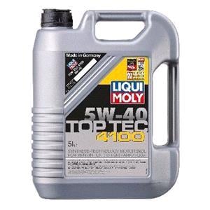 Engine Oils and Lubricants, Liqui Moly Top Tec 4100 5W 40 Engine Oil   5L, Liqui Moly