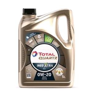 Engine Oils and Lubricants, TOTAL Quartz INEO LONG LIFE 0W-20 Engine Oil - 5 Litre , Total