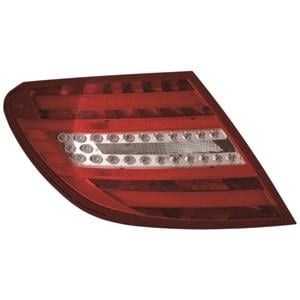 Lights, Left Rear Lamp (LED Type, Saloon Only) for Mercedes C CLASS Estate 2011 on, 