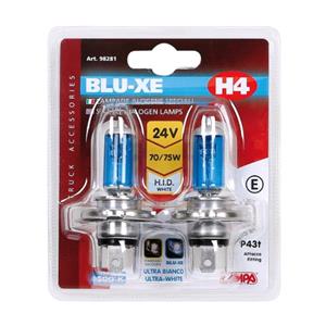 Bulbs - by Bulb Type, 24V Blu-Xe halogen lamp - H4 - 70-75W - P43t - 2 pcs  - D-Blister, Lampa