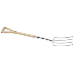 Tools, Stainless Steel Digging Fork with Ash Handle, Draper