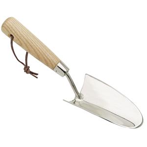 Tools, Stainless Steel Hand Trowel with Ash Handle, Draper