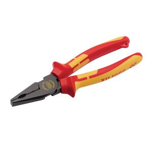 VDE Pliers, Draper 99064 XP1000 VDE Hi Leverage Combination Pliers, 200mm, Tethered, Draper