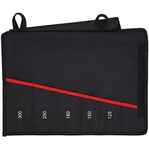 Tool cases, KNIPEX Roll Up Case for Pliers Wrenches, 6 Compartments, 340mm, Knipex