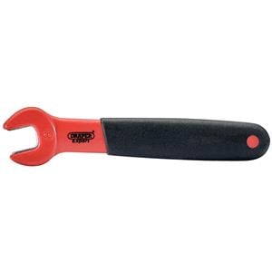 Open Ended Spanners, Draper 99466 VDE Approved Fully Insulated Open End Spanner, 8mm, Draper