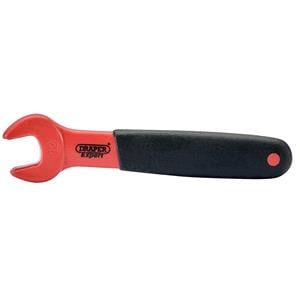 Open Ended Spanners, Draper 99470 VDE Approved Fully Insulated Open End Spanner, 12mm, Draper