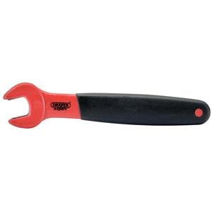 Open Ended Spanners, Draper 99471 VDE Approved Fully Insulated Open End Spanner, 13mm, Draper