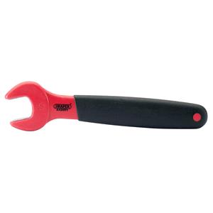 Open Ended Spanners, Draper 99475 VDE Approved Fully Insulated Open End Spanner, 17mm, Draper