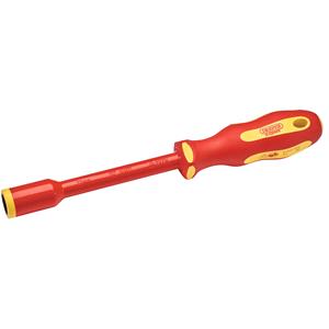 VDE Screwdrivers, Draper 99490 VDE Fully Insulated Nut Driver, 11mm, Draper