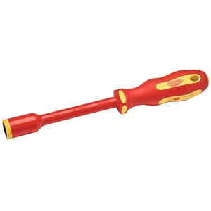 VDE Screwdrivers, Draper 99491 VDE Fully Insulated Nut Driver, 12mm, Draper