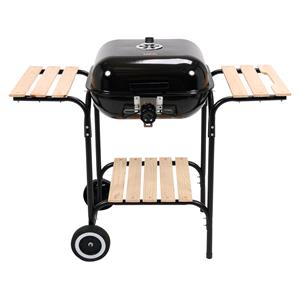 Hardware, GARDEN BBQ GRILL, LID&SHELFES, 47X47CM, LUND