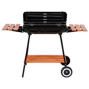 Cookers and Stoves, Lund Charcoal Grill With Shelves - 53 x 33cm, LUND