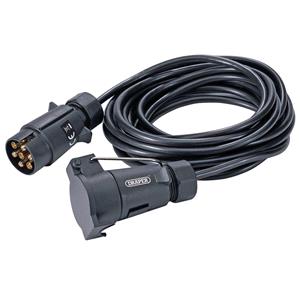 Towing Accessories, Draper 99658 7 Pin N Type Extension Cable, Draper