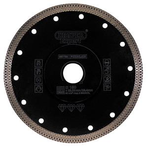 Diamond Discs, Draper 99793 Turbo X Porcelain Diamond Blade (180mm), Draper