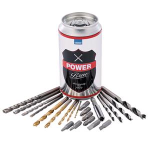 Screwdriver Sets, Draper 99802 Combination Screwdriver And Drill Bit Set   Special Edition   Power Brew (22 Piece), Draper