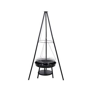 Hardware, GRILL HANGING ON TRIPOD GRATE 46CM, LUND