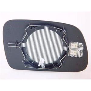 Wing Mirrors, Left Wing Mirror Glass (Heated) and Holder for Peugeot 307 Estate, 2002 2008, 