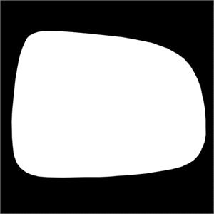 Wing Mirrors, Right Stick On Wing Mirror Glass for Nissan NOTE, 2006 2013, SUMMIT