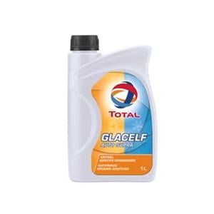 Coolant and Antifreeze, Glacelf Auto Supra Concentrated Long Life Coolant and Antifreeze (Pink) 1 Litre, Total