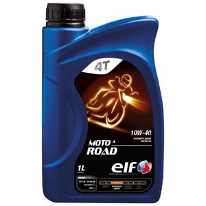 Engine Oils and Lubricants, Moto 4 Road Semi Synthetic 4 Stroke Motorcycle Engine Oil   1 Litre, Elf