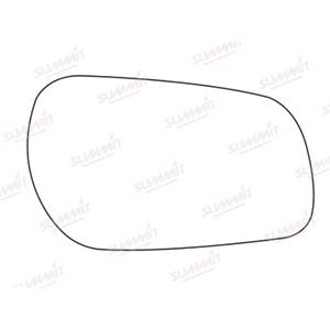 Wing Mirrors, Right Stick On Wing Mirror Glass for Citroen XSARA Coupe 1998 2001, SUMMIT