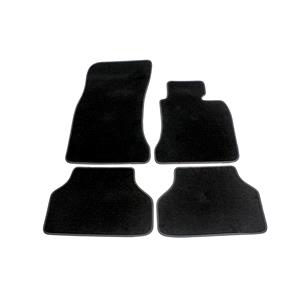 Car Mats, Luxury Tailored Car Floor Mats in Black for BMW 5 Series Touring  2004 2010   E60, Luxury Tailored Car Mats