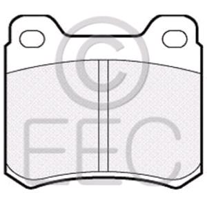 Brake Pads, APEC Rear Brake Pads (Full set for Rear Axle)   BRP0405, APEC