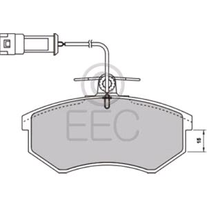 Brake Pads, EEC Front Brake Pads (Full set for Front Axle)   BRP3017, EEC