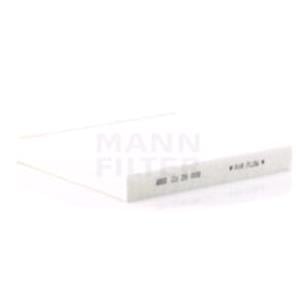Pollen Filters, MANN Pollen Filter   CU26009, MANN