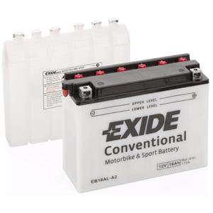 Motorcycle Batteries, Exide EB16ALA2 Dry Motorcycle Battery, Exide