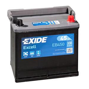Batteries, Exide EB450 Excell Battery 048 3 Year Guarantee, Exide