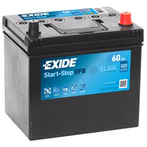Batteries, Exide Commercial Battery EL604, Exide