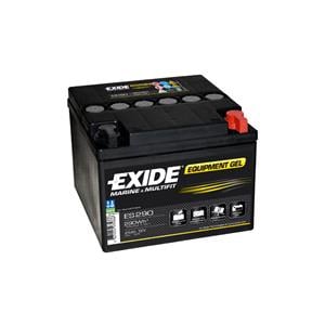 Motorhome Caravan Batteries, Exide ES290 Multifit Gel Marine & Leisure Battery 1 Year Guarantee, Exide