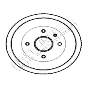 Uncategorised, First Line Brake Drum, Firstline
