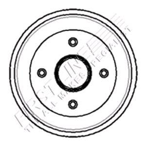 Uncategorised, First Line Brake Drum, Firstline