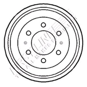 Uncategorised, First Line Brake Drum, Firstline