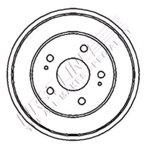 Uncategorised, First Line Brake Drum, Firstline