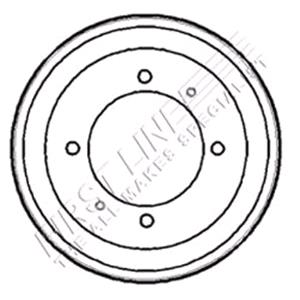 Uncategorised, First Line Brake Drum, Firstline