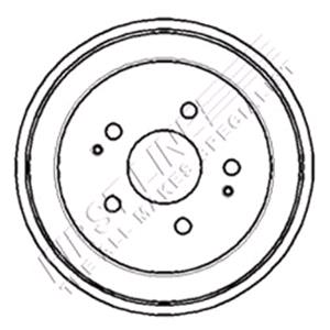 Uncategorised, First Line Brake Drum, Firstline