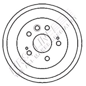 Uncategorised, First Line Brake Drum, Firstline