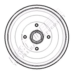 Uncategorised, First Line Brake Drum, Firstline