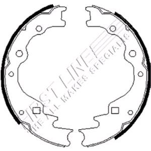 Uncategorised, First Line Brake Shoe Set, Firstline