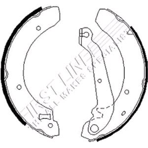 Uncategorised, First Line Brake Shoe Set, Firstline