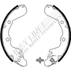 Uncategorised, First Line Brake Shoe Set, Firstline