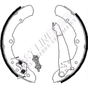 Uncategorised, First Line Brake Shoe Set, Firstline