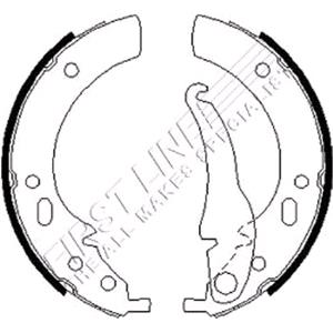Uncategorised, First Line Brake Shoe Set, Firstline