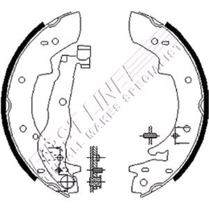 Uncategorised, First Line Brake Shoe Set, Firstline