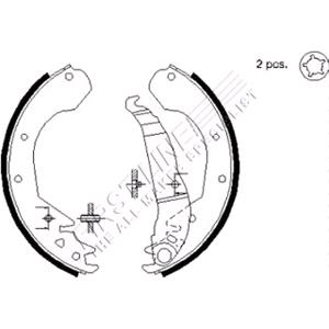 Uncategorised, First Line Brake Shoe Set, Firstline