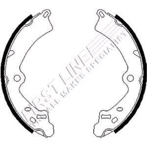 Uncategorised, First Line Brake Shoe Set, Firstline